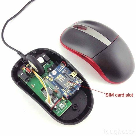 Resigilat! Mouse iUni MS1 cu Microfon Spion GSM, cu ascultare in timp real